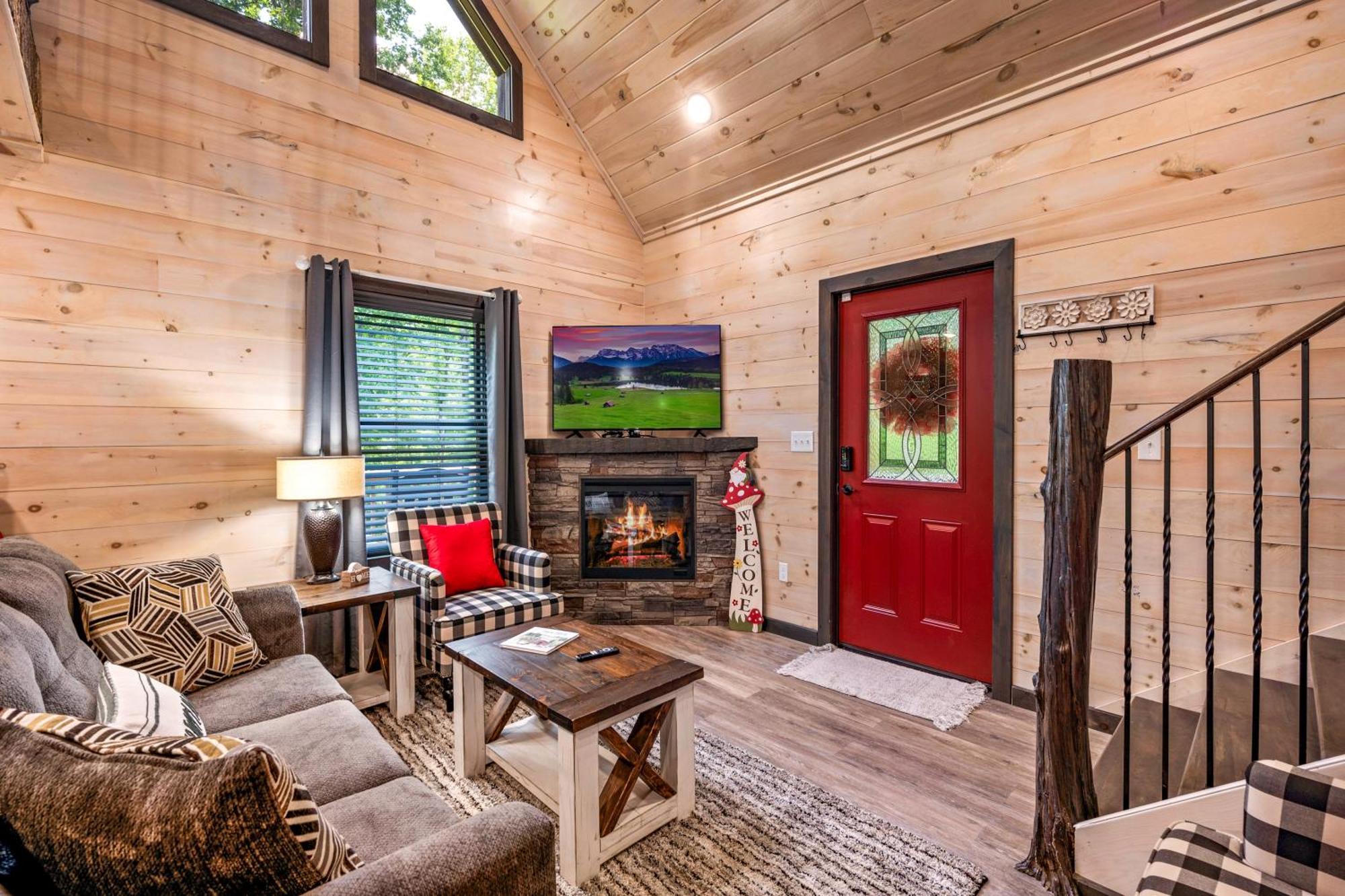 Lil Cabin In The Cove! Mtn Views, Theater, Hot Tub, Games, King Beds, Prime Location! Sevierville Eksteriør bilde